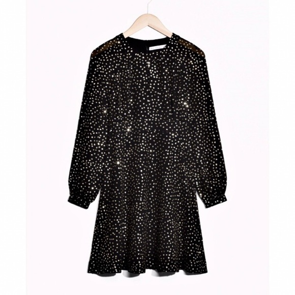 & Other Stories black sparkly dress - Picture 2 of 7
